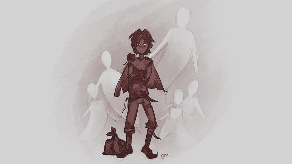 A character design for Niko, Warlock The Restless Souls.