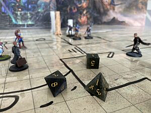 MAGISEVEN Labradorite Dice Set  in Eberron Game